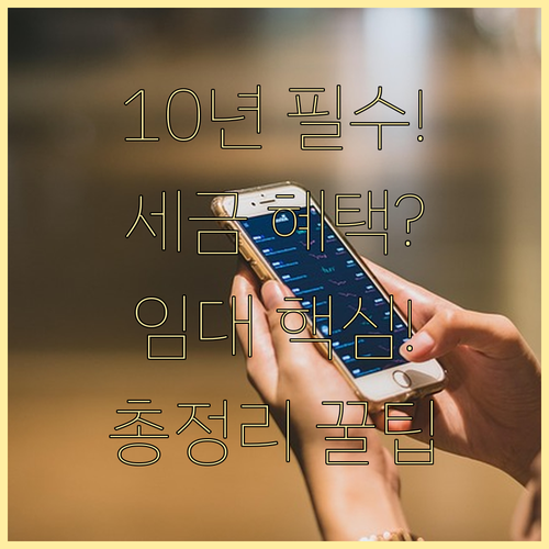 10년 임대 의무기간 준수 임대사업자..