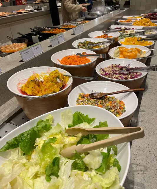 애슐리 퀸즈 메뉴 샐러드바