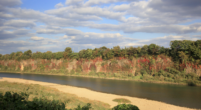 임진강 주상절리 이미지