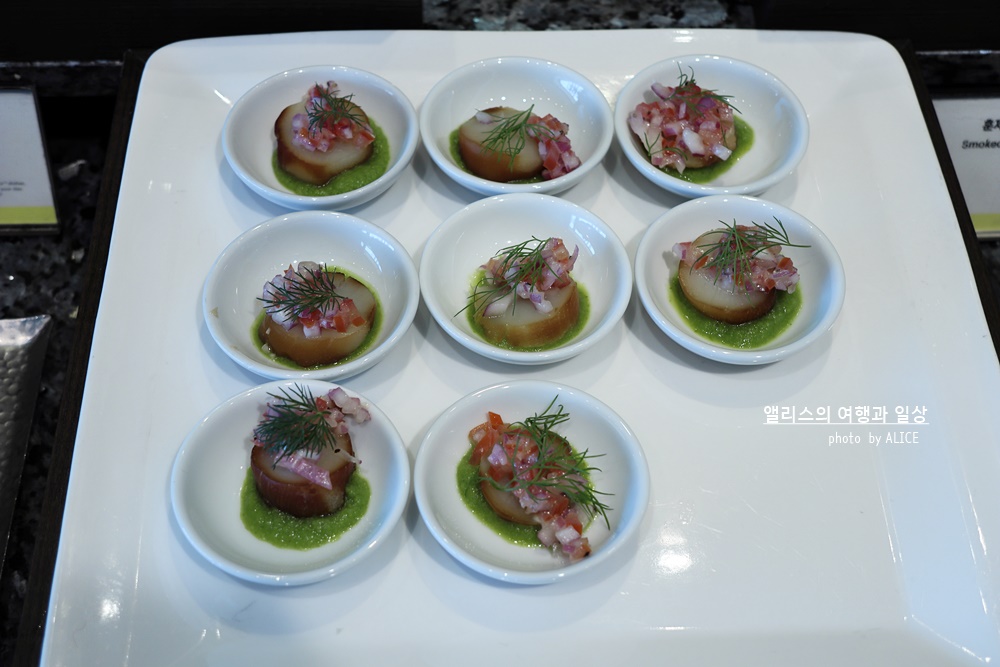 까밀리아 뷔페 (웨스틴 조선 부산) 해운대 오션뷰 레스토랑, 주말 런치 메뉴