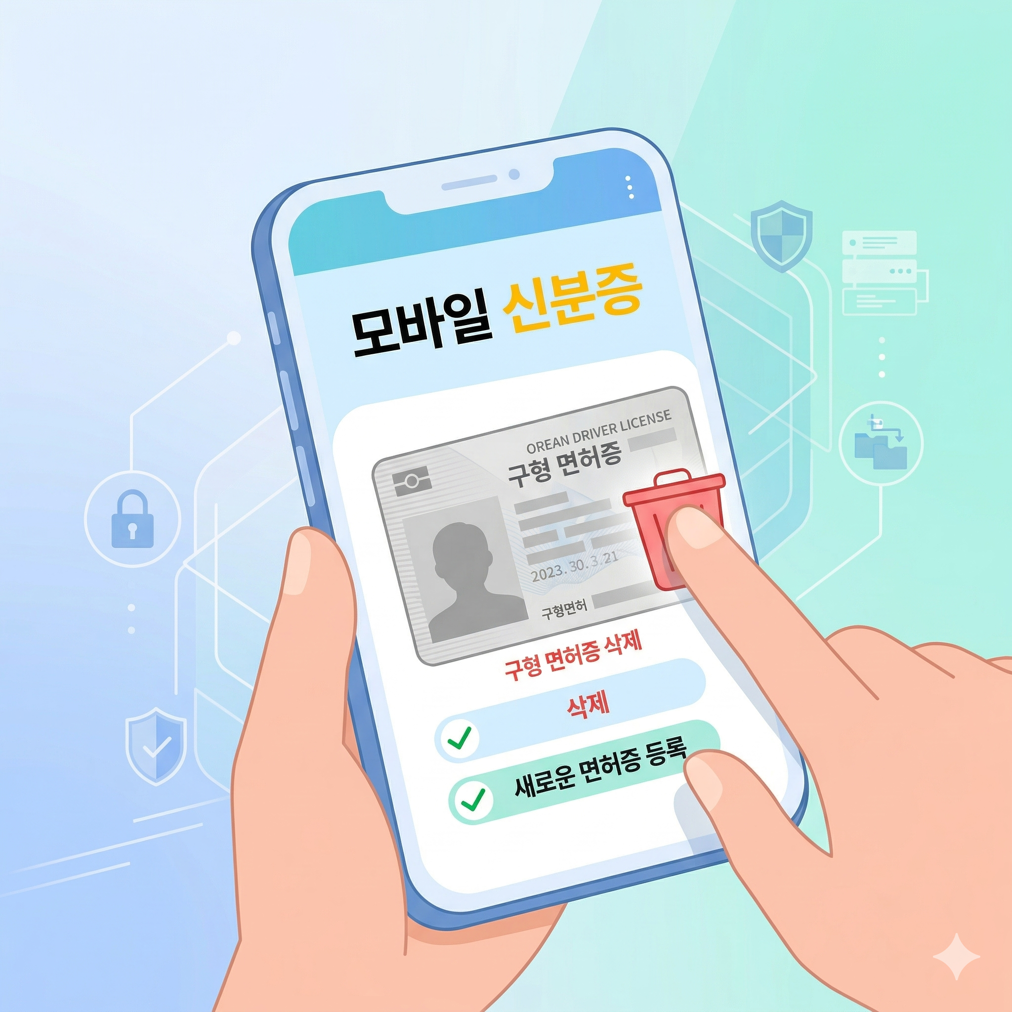 PASS 앱에서 구형 면허증 삭제하기: 깔끔한 정리를 위한 단계별 가이드