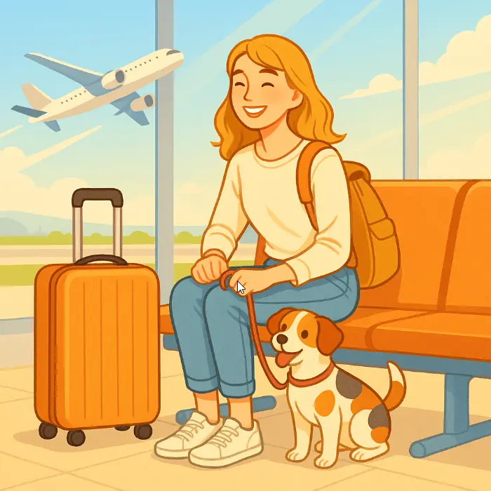 해외여행 가는 가족