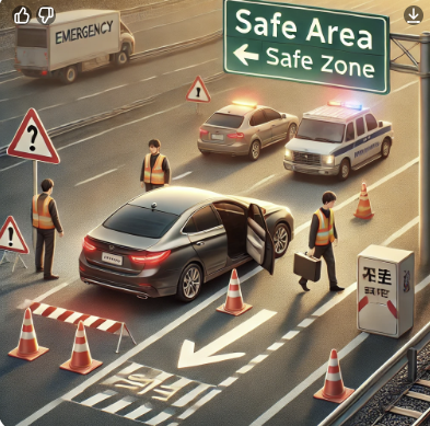 고속도로 사고 시 무조건 '비트밖스"! 관련 사진