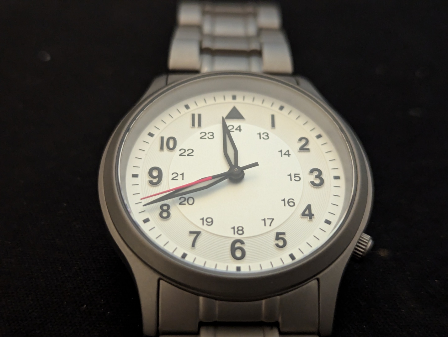 BERNY (T2596MS)남성용 풀 티타늄 쿼츠 시계