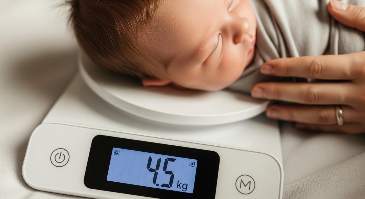 40일 신생아 몸무게