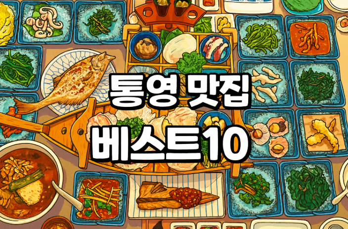 통영 맛집 베스트10