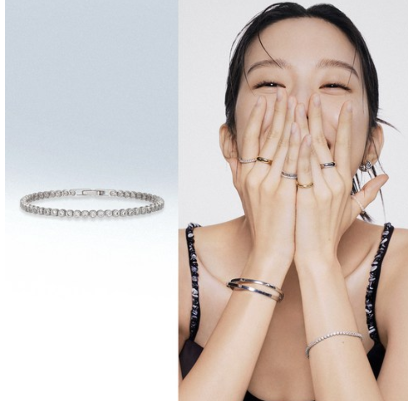 해수엘 92.5 실버 팔찌