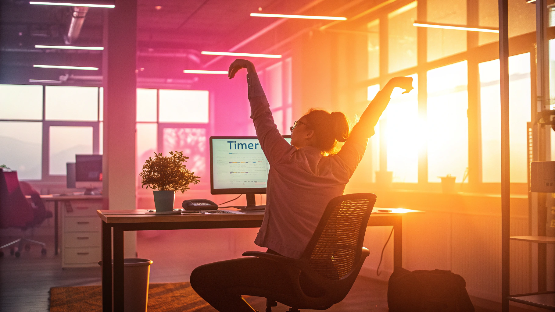 하루 종일 자연스럽게 움직이게 해주는 워크 타이머 활용법