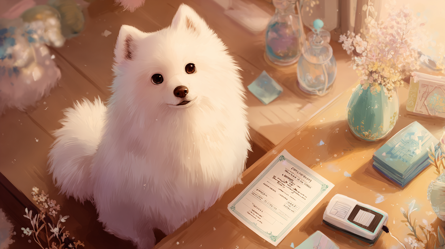 스피츠 순종 구별법