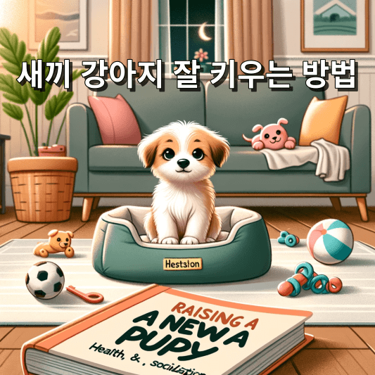 새끼 강아지 잘 키우는 방법