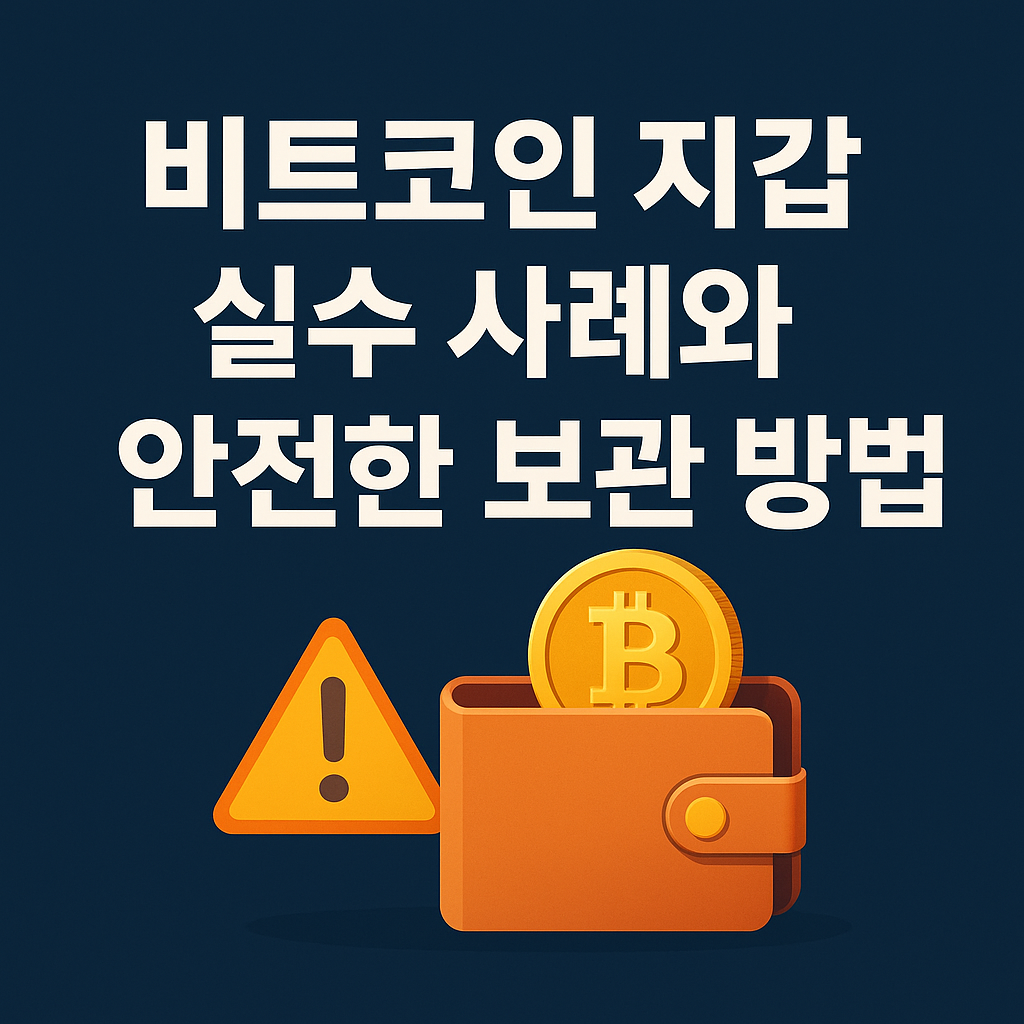비트코인 지갑 실수 사례와 안전한 보관 방법