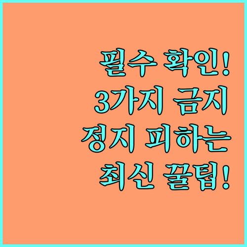 당근마켓 금지 품목 3가지 유형과 이..