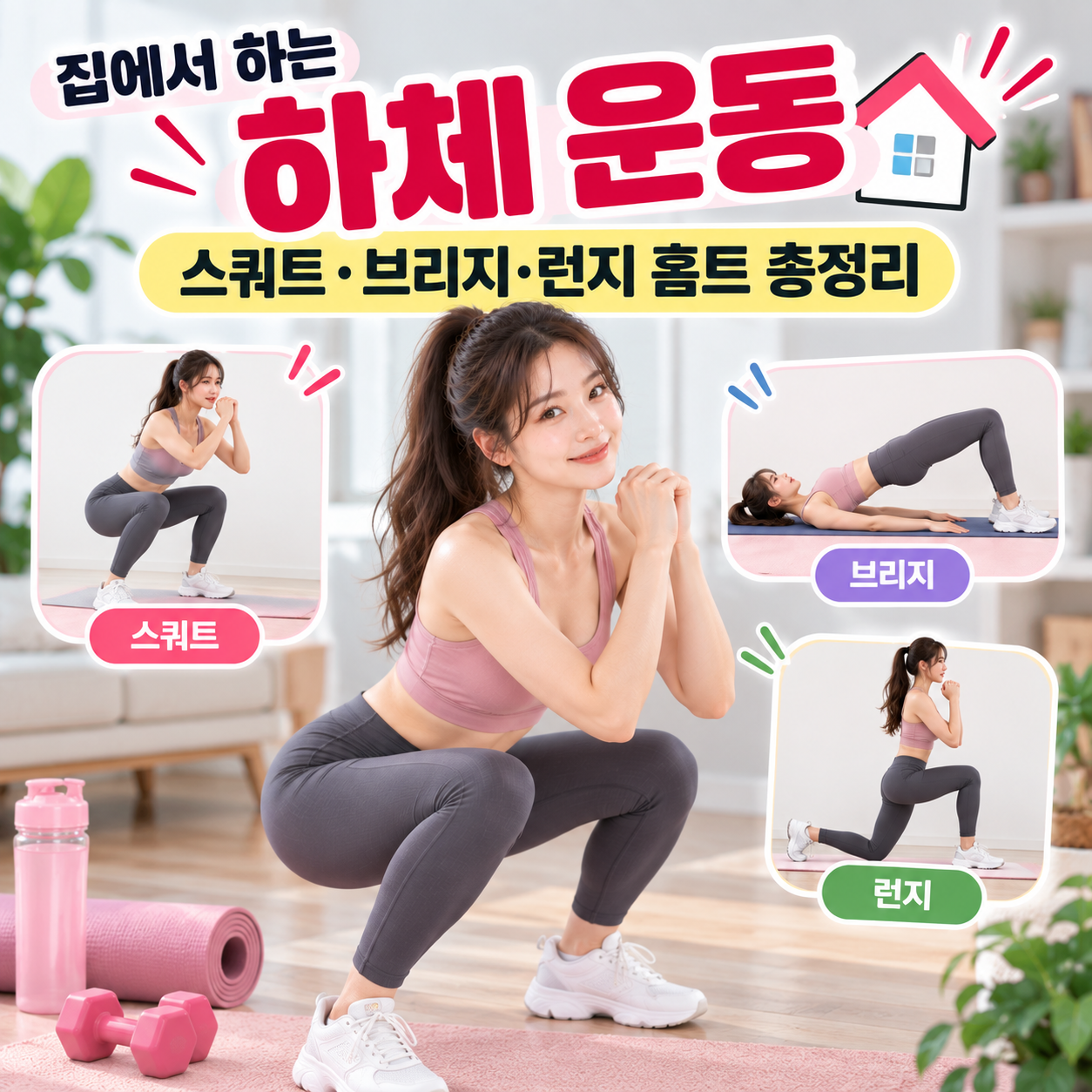 집에서 하는 하체 운동