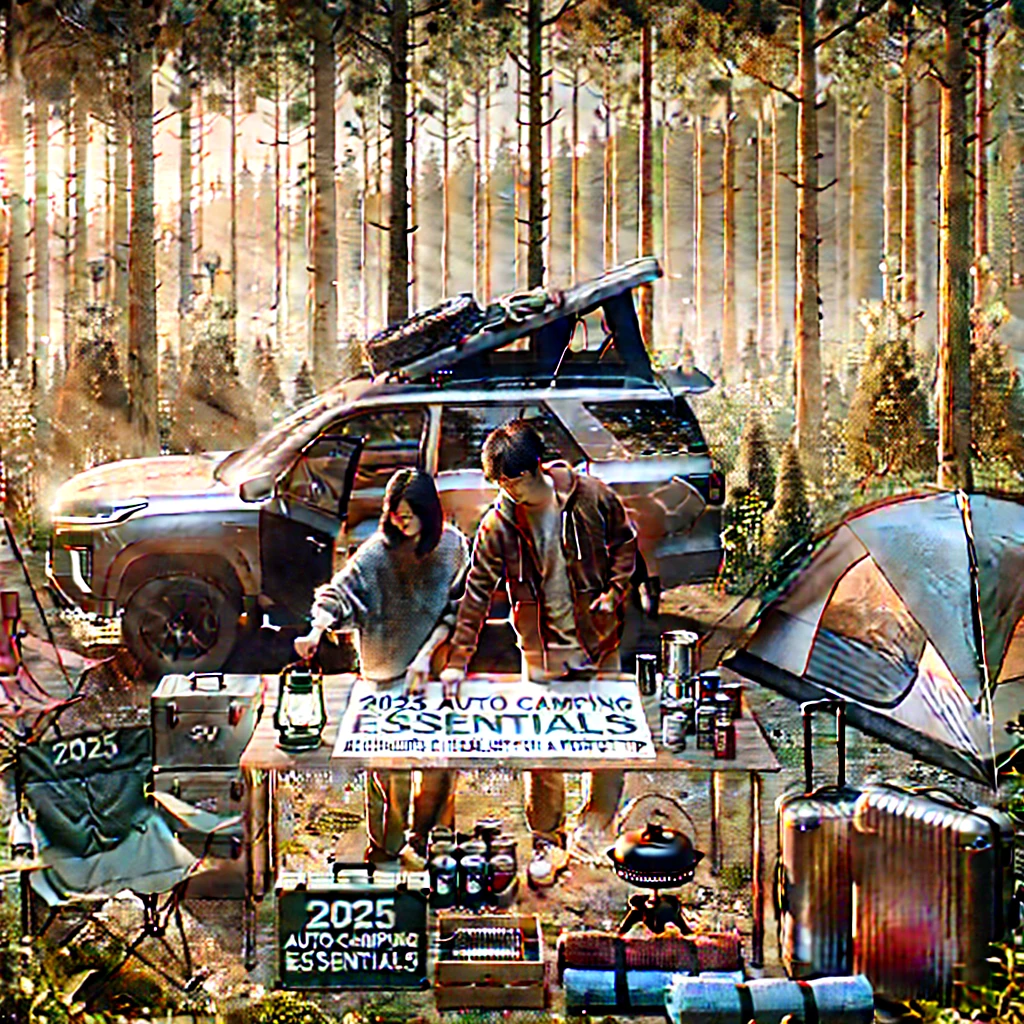 2025 오토캠핑 준비물 체크리스트! 초보 캠퍼를 위한 필수 용품 총정리