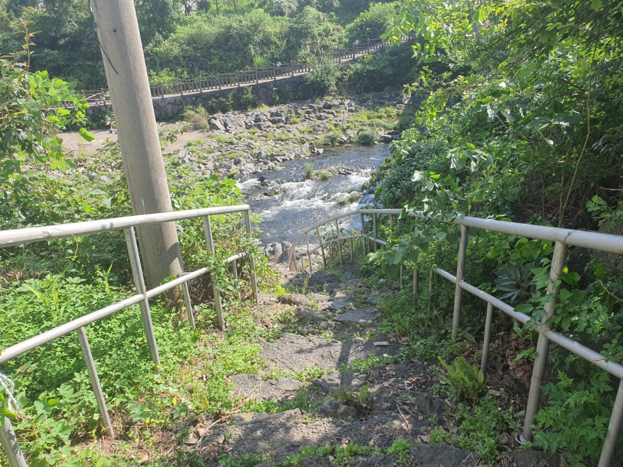 강정천-내려가는길