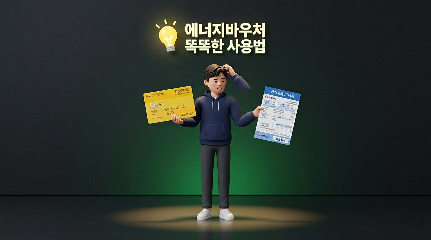 2026 에너지바우처 신청 5가지 핵심 — 대상·지원금·사용 흐름 한눈에