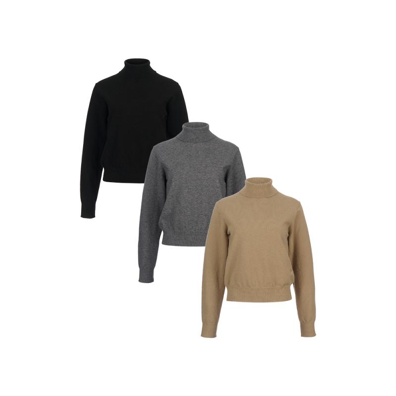 제너럴아이디어 UNISEX 베이직 터틀넥 풀오버 SBC3U05012