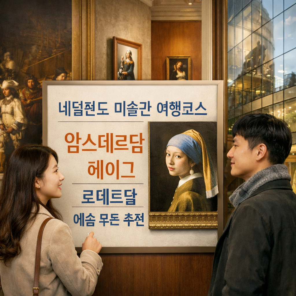 네덜란드 미술관 여행코스 암스테르담 헤이그 로테르담 예술 루트 추천