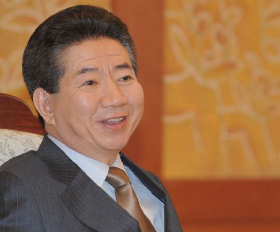 조대현 전 헌법재판관과 노무현 대통령