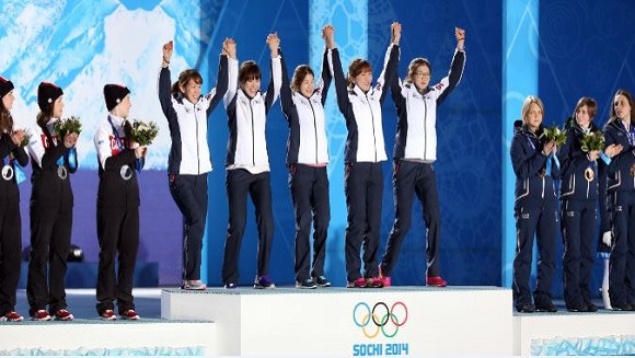 올림픽 메달 시상식