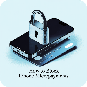 iPhone 소액결제 차단·해제방법 이미지