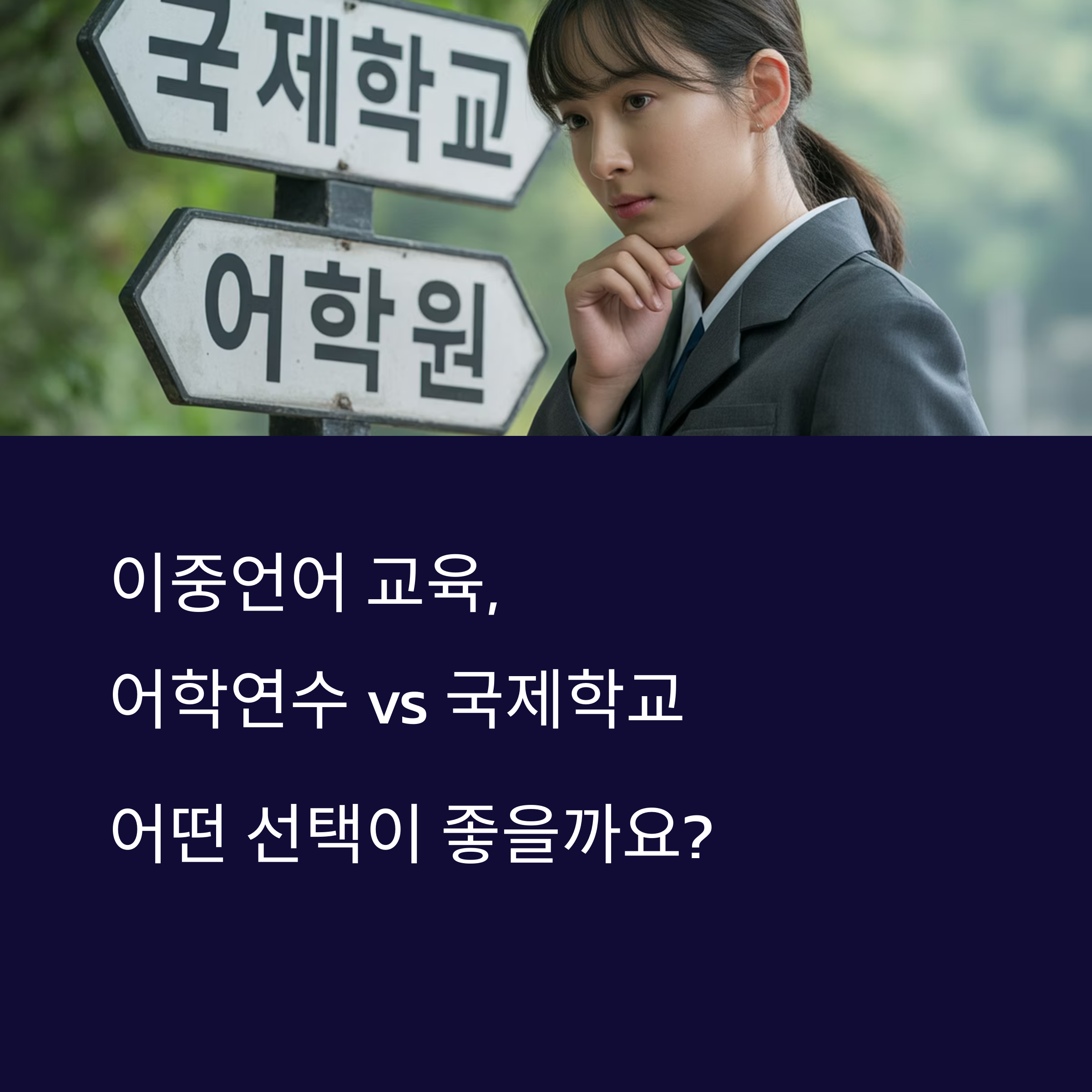 이중언어 아이로 키우기 - 어학연수 vs 국제학교 효과 비교