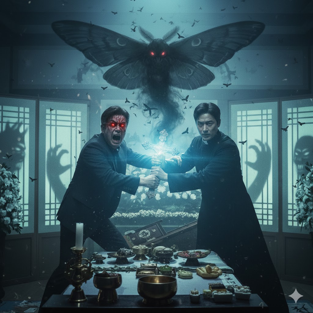 이성을 잃고 악마의 도구가 되어가는 아버지 승도의 비극적인 결말 장면