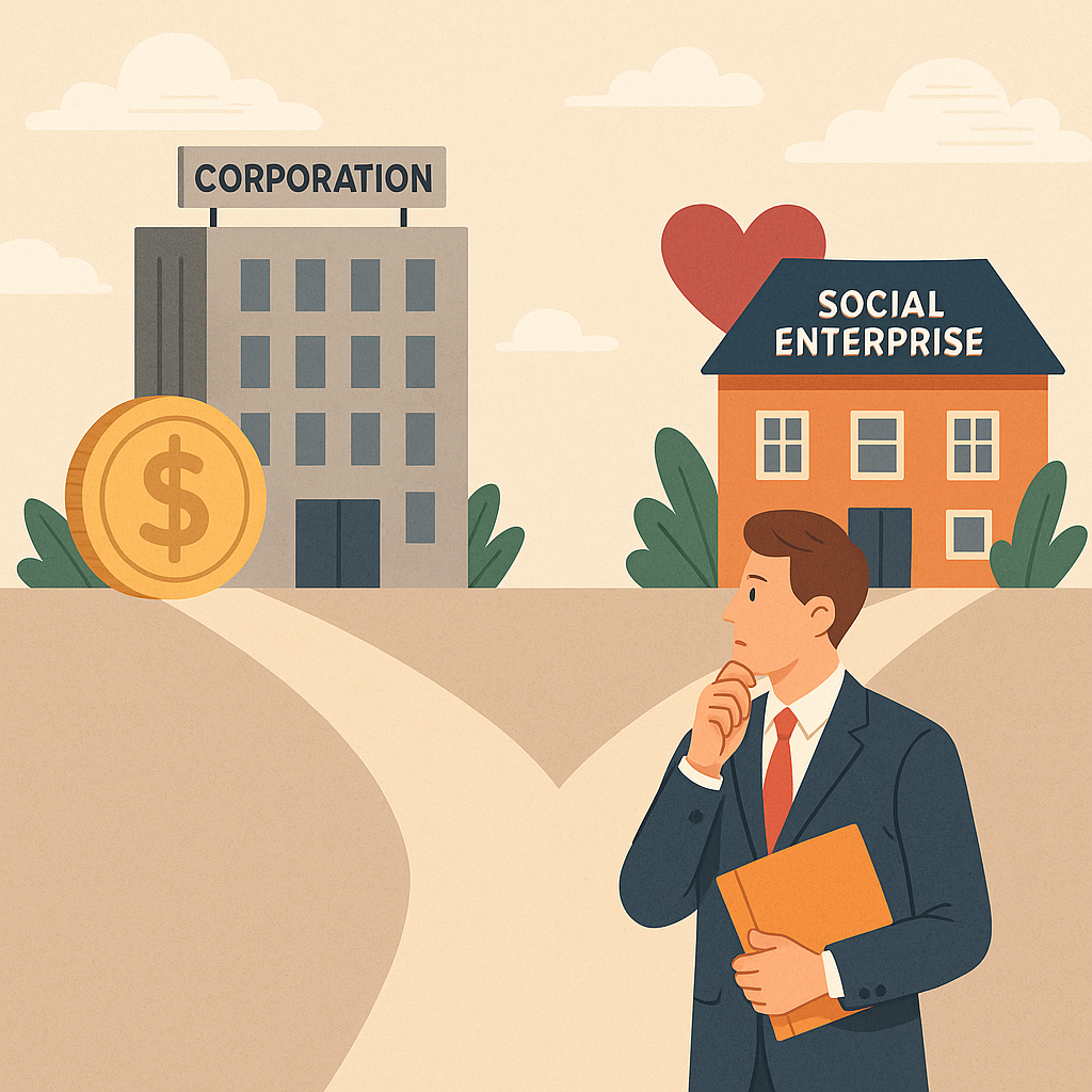 일반법인과 사회적기업 관련 사진