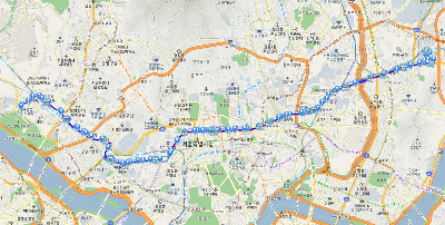 270번버스 노선도