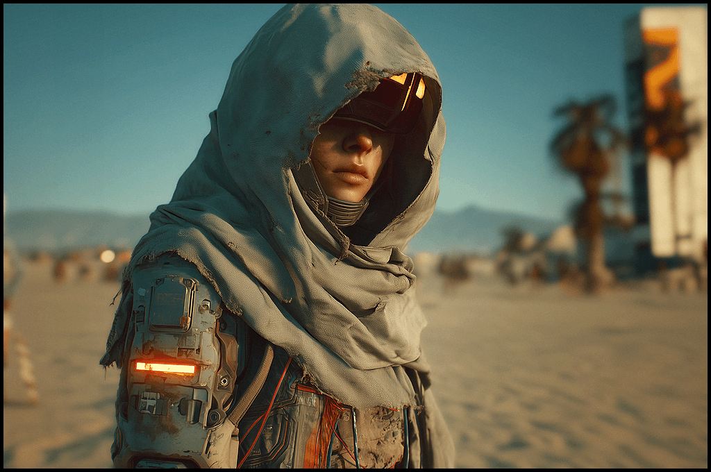 post-apocalyptic survival fashion세계관 실험 생성 이미지_ Midjourney