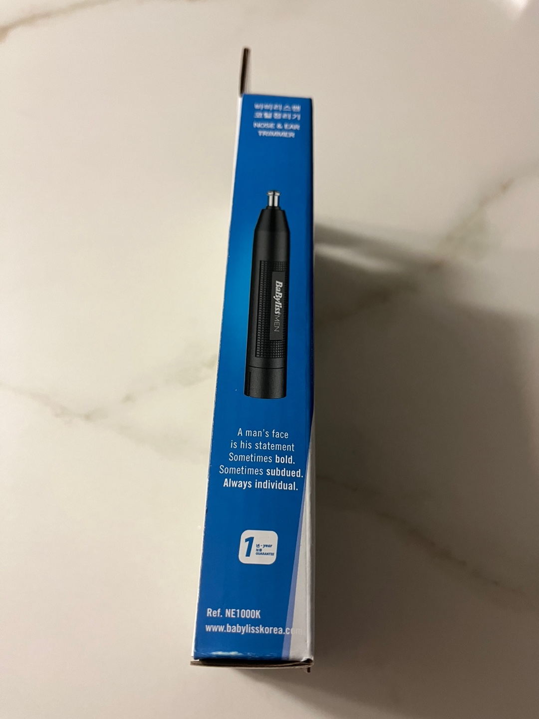 바비리스맨 코털 제거기 상자2