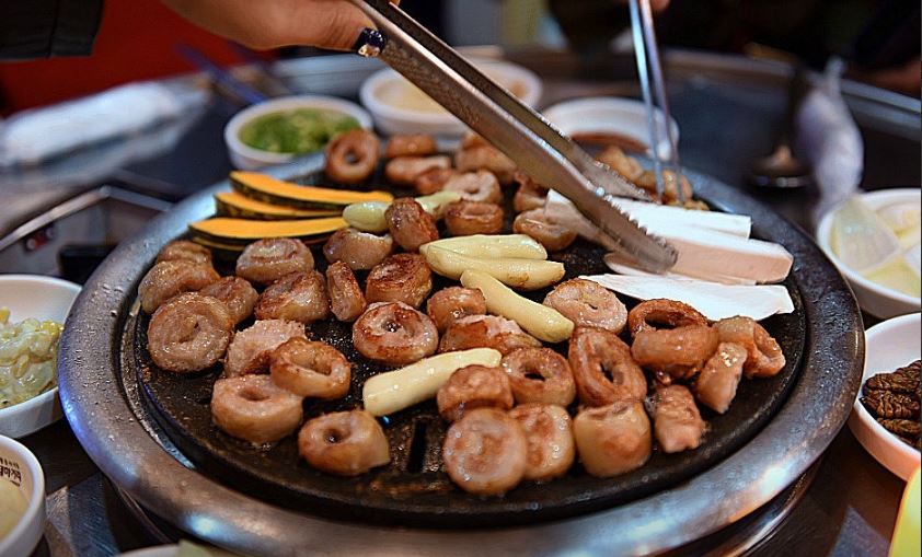 안지랑 곱창 골목