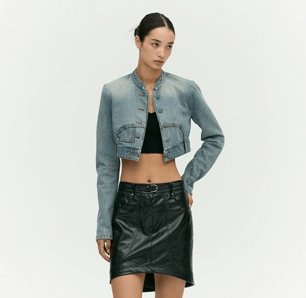 솔로라서 3회 윤세아 데님자켓