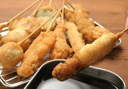 오사카 맛집 - 츠텐카쿠 맛집 음식 이미지 입니다.