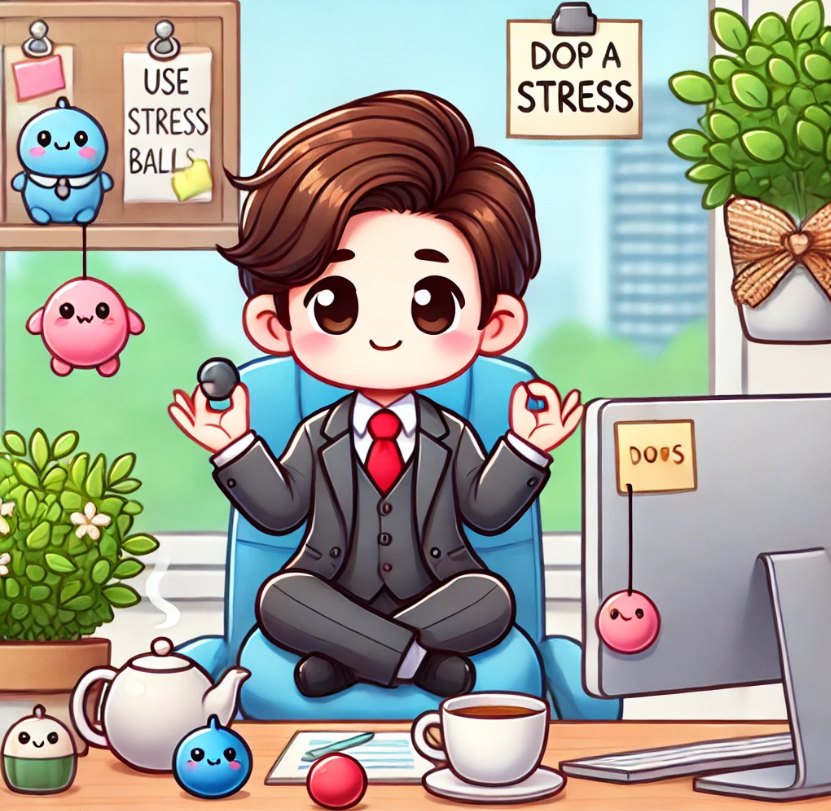 직장인의 멘탈관리 이미지