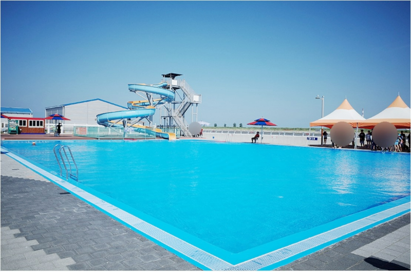 군산 야외수영장 성인 풀