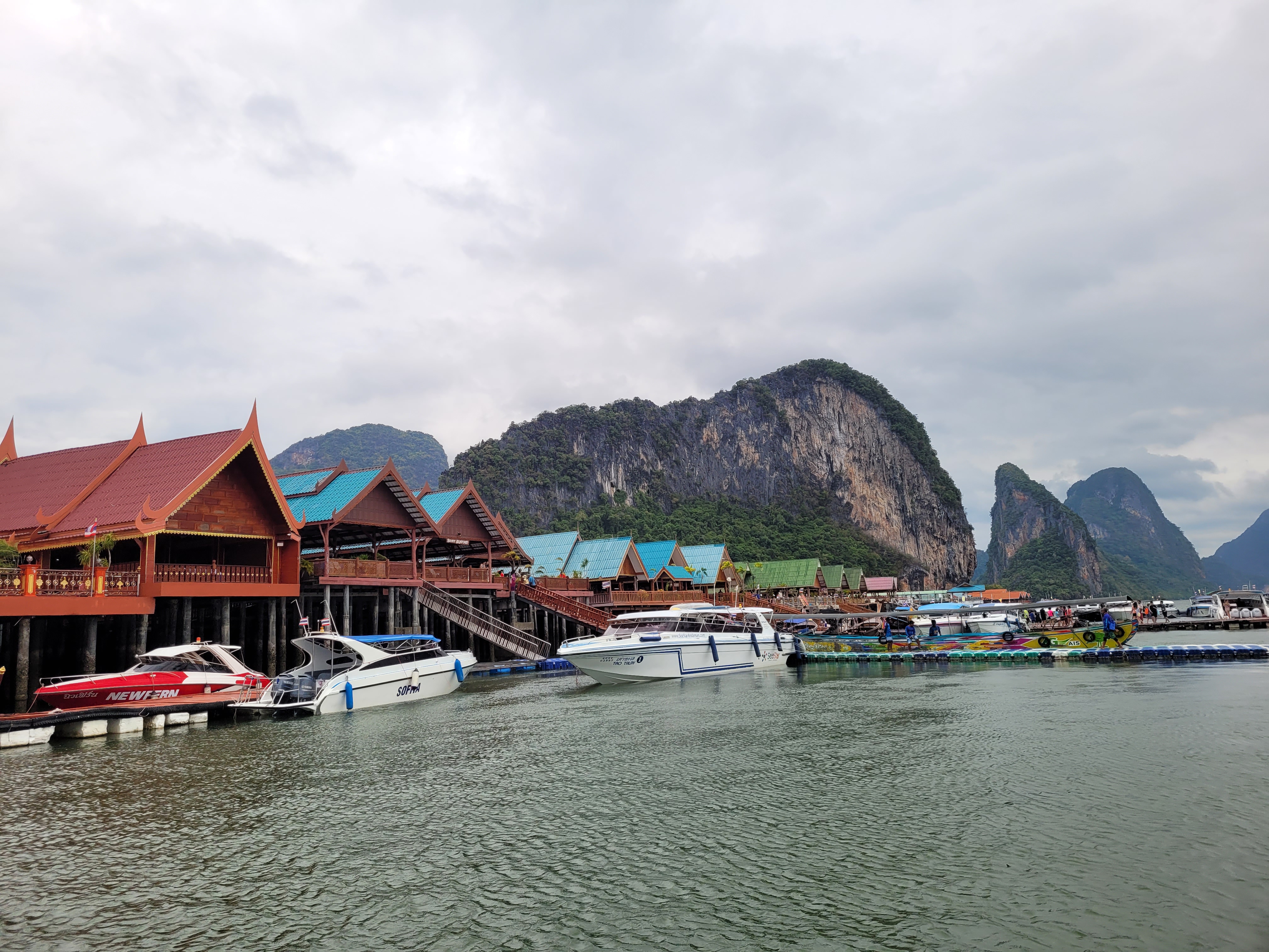 무슬림 마을 전경