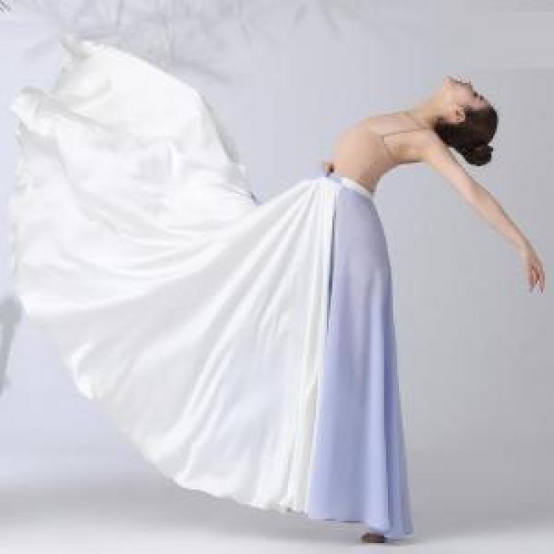 워십복 한국무용 풀치마 몸찬양 발레 스커트 무용복