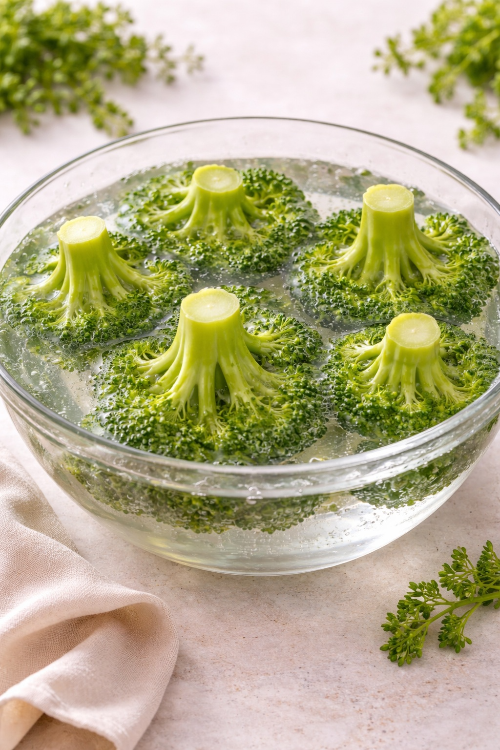 이유식 브로콜리 깨끗이 씻는 법 및 고구마 전분 제거 팁