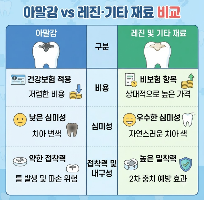 어금니 아말감 수명