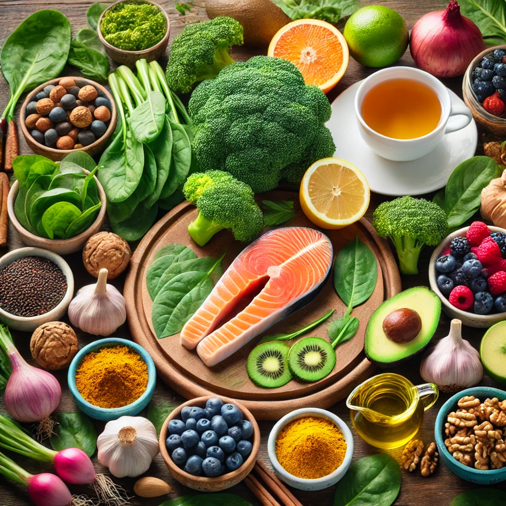 간 건강을 위한 음식