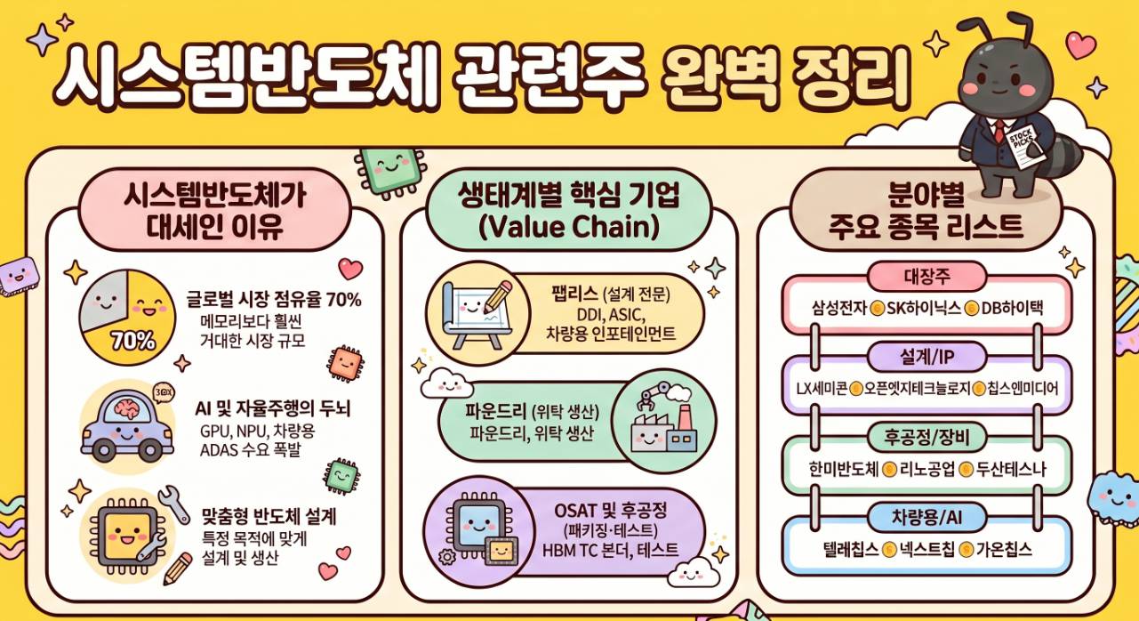 시스템 반도체 관련주
