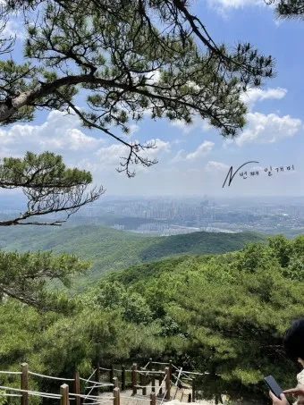 수원 광교산 등산코스 지도 출입구_22