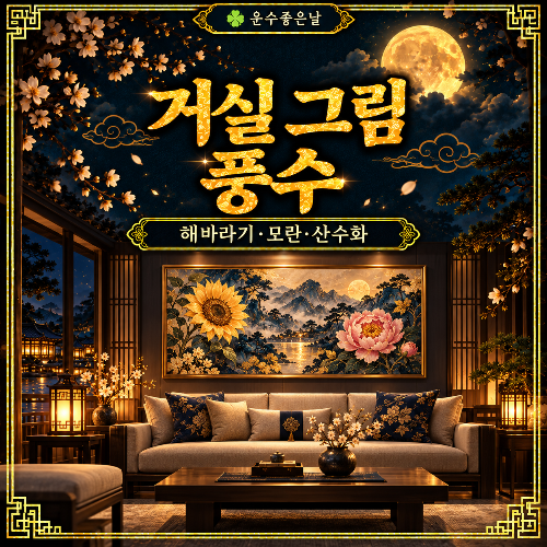 거실그림-풍수