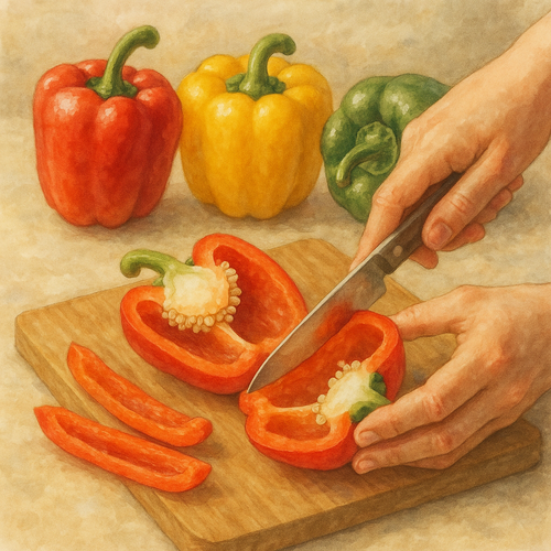 파프리카-손질법