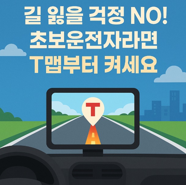 T맵 내비게이션 설정법