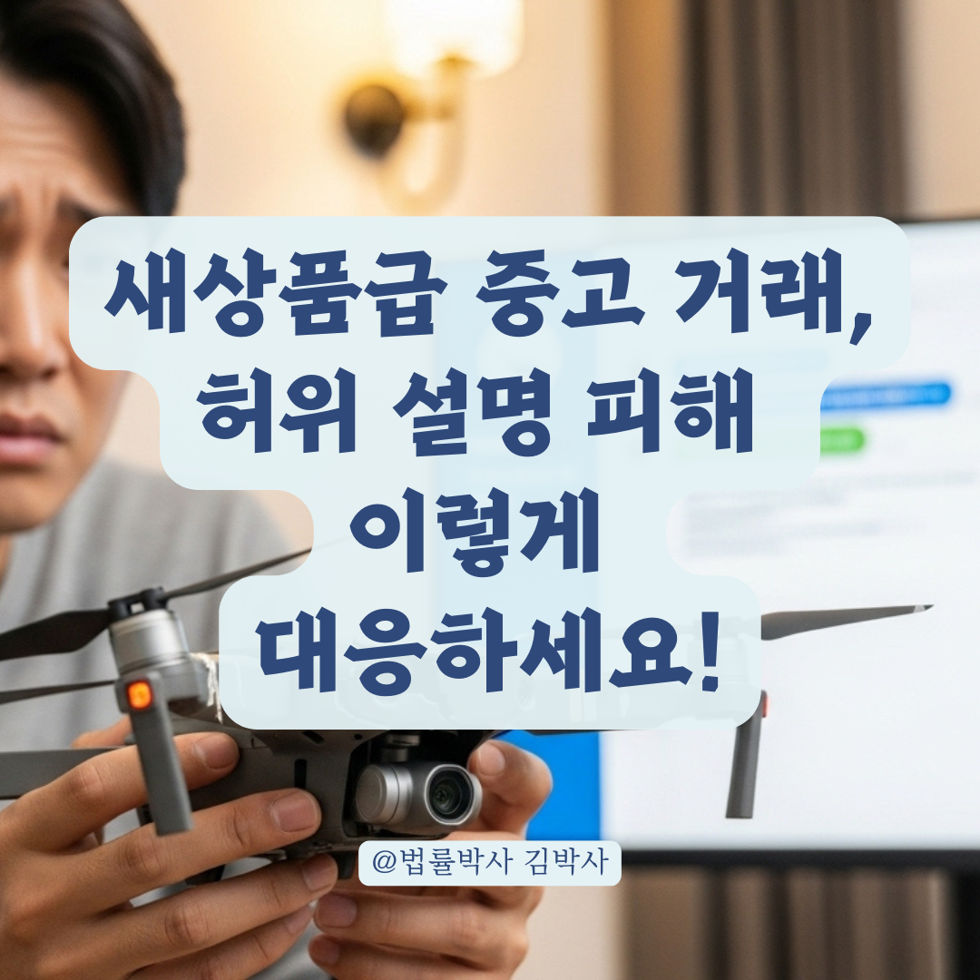 '새상품급' 믿고 샀다가 낭패&hellip; 중고 거래 허위 설명 대응법 총정리.