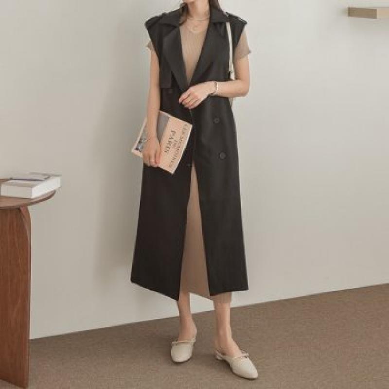 에브리나나 카카 트렌치조끼