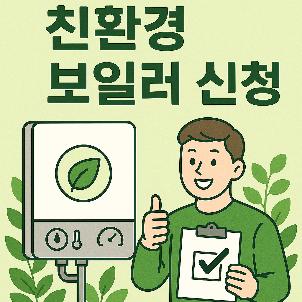 친환경 보일러 신청 완벽정리