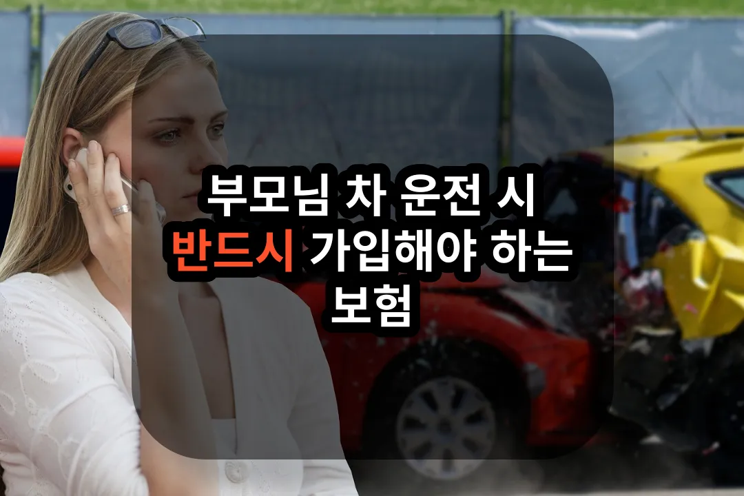 부모님 차 임시운전자 특약